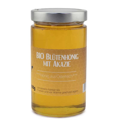 Bio Blütenhonig mit Akazie